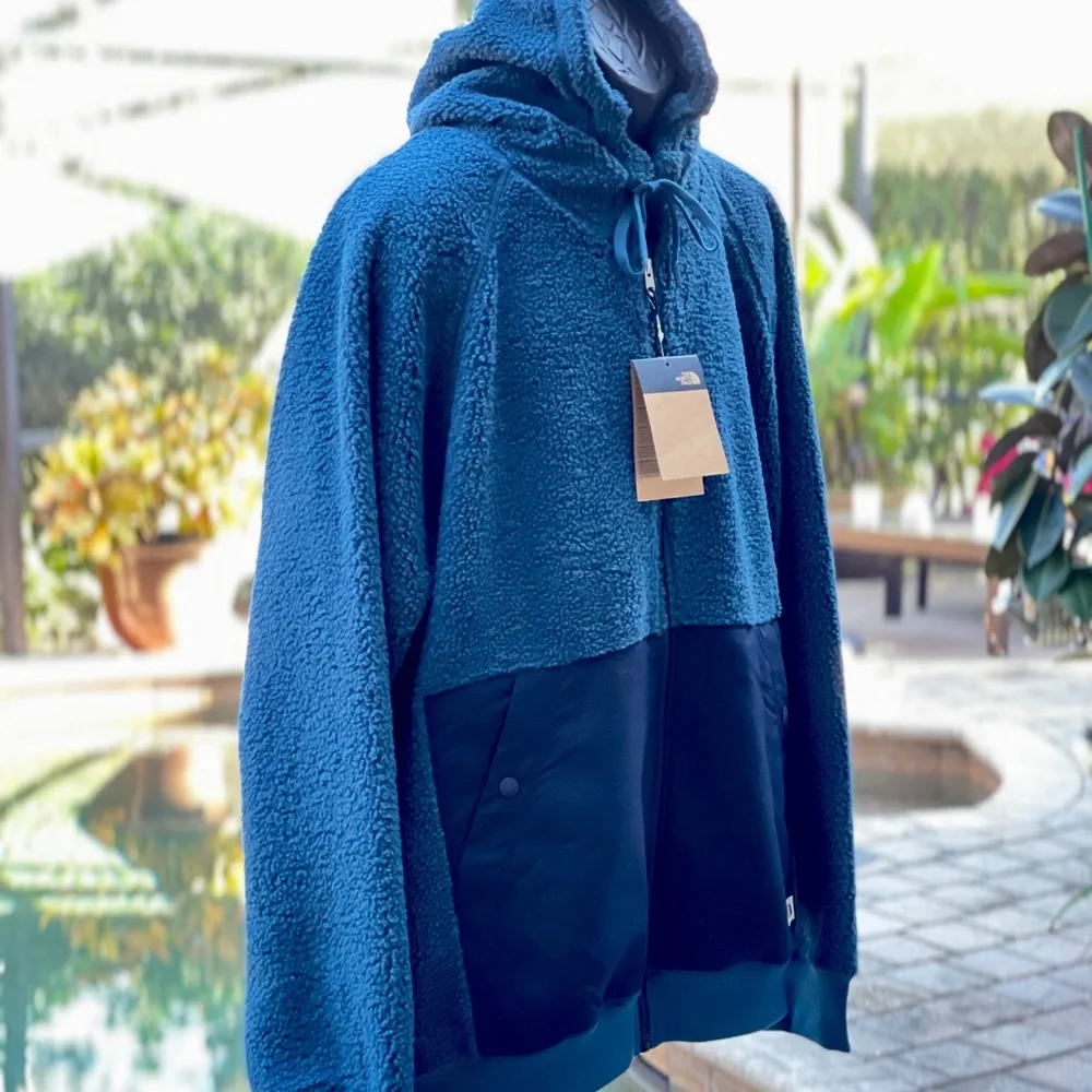 THE NORTH FACE RIDGE‎ FULL-ZIP SHERPA FLEECE JACKET
